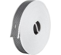 Ruban pour enrouleur de volets roulants | Corde de rechange pour enrouleur de volet roulant au toucher doux et rigide | Couleur pintes noires | Dimensions 15 mm x 4 m | Ruban pour volet roulant