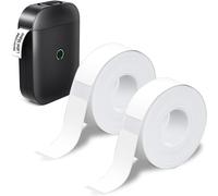 Ruban Pour Étiqueteuse 14x40mm Étiquettes Autocollantes Ruban Étiquettes Thermiques Etiquettes Autocollantes Pour Etiqueteuse,Recharge Ruban,2 Rouleau