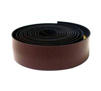 Ruban Pour Guidon De Route Vélo En Cuir Synthétique (PU) Texturé Marron