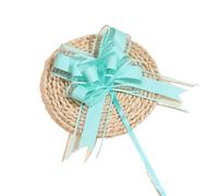 Ruban pour nœud de mariage, Noeud à Tirer 20 Pièces Plastique Multicolore 34x19cm(Blue)