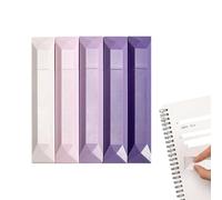 Ruban pour Scrapbooking - 5 pièces Rouleau Ruban Adhésif Double Face Fournitures Pour Journaling - Équipement Loisirs Distributeur Adhésif,Pour Enfants Et Adultes Journal Papier Affiche Photo