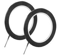 Ruban pour Tableau Blanc Noir - 3 mm x 66 m Ruban de Marquage Grille pour Tableau Blanc Auto-Adhésif - Bureau & École - Grille de Planification/Disposition de Table - Graphiques et balisage