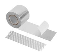 Ruban pour tuyau d'échappement - bande de colle pour canal retardé, fixation en métal, bande de joint d'évent, film de protection pour écran calorique | Solution I