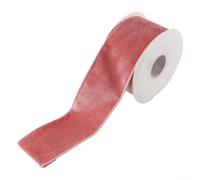 Ruban pour velours Noël 9 Couleurs Décoration Sapin Ruban pour(Pink)
