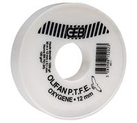 Ruban PTFE - 30 m - 12 x 0,1 mm - Oxygène - Geb