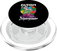 Ruban Puzzle Autism is My Superpower PopSockets PopGrip pour MagSafe