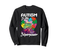 Ruban Puzzle Autism is My Superpower Sweatshirt