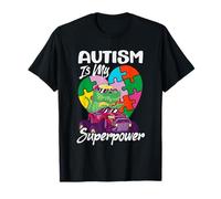 Ruban Puzzle Autism is My Superpower T-Shirt