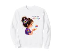 Ruban Puzzle de Sensibilisation à l'Autisme coloré pour Filles et Enfants Sweatshirt