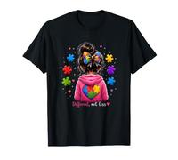 Ruban Puzzle de Sensibilisation à l'Autisme coloré pour Filles et Enfants T-Shirt