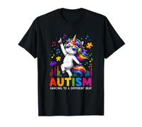 Ruban Puzzle Licorne Sensibilisation à l'Autisme pour Enfants T-Shirt