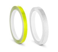Ruban réfléchissant adhésif, 2 rouleaux de 8 m, bande PVC haute visibilité étanche pour vélo, remorque, casque, boîte aux lettres, garage et sécurité
