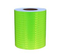 Ruban réfléchissant de sécurité, Autocollant réfléchissant de sécurité nocturne for véhicules, vélos, vêtements, casques, boîtes aux lettres, 20 cm large(Fluorescent Green,50m)