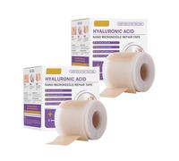 Ruban Réparateur À Nano-aiguilles À L'acide Hyaluronique, Ruban De Traitement Réutilisable Pour Éliminer Les Cicatrices, Doux Et Confortable Pour Tous Les Types De Peau (2pcs)
