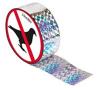 Ruban Repulsif pour Oiseaux,80m x 2,4cm Bande Répulsive Anti Oiseaux Bande | Ruban Repulsif pour Oiseaux Anti Pigeon Protection du Jardin et Lutte Contre Les Nuisibles