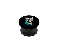 Ruban résistant et incassable pour Femme Bleu Sarcelle PopSockets PopGrip Adhésif