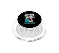 Ruban résistant et incassable pour Femme Bleu Sarcelle PopSockets PopGrip pour MagSafe