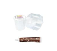 Ruban rhodoïde pour entremets 3 m x 4 cm + Stylo chocolat - ScrapCooking Multicolore G
