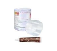 Ruban rhodoïde pour entremets 3 m x 8 cm + Stylo chocolat