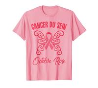 Ruban Rose Campagne Contre Le Cancer du Sein Octobre Rose T-Shirt