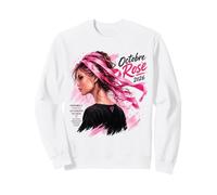 Ruban Rose Cancer du Sein Octobre 2026 Femme Octobre Rose Sweatshirt