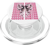 Ruban Rose Coyote Chasseur Coyote, Coquette PopSockets PopGrip pour MagSafe