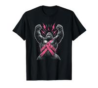 Ruban Rose de Lutte Contre Le Cancer du Sein T-Shirt Graphique avec Valeur