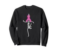 Ruban Rose de Sensibilisation au Cancer du Sein Sweatshirt