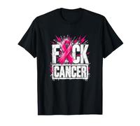 Ruban Rose Grunge de Lutte Contre Le Cancer du Sein T-Shirt