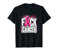 Ruban Rose Grunge de Lutte Contre Le Cancer du Sein T-Shirt Graphique avec Valeur