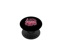 Ruban Rose « I Am A Fighter » pour la Sensibilisation au Cancer du Sein PopSockets PopGrip Adhésif