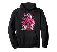 Ruban Rose My Sister-in-Law is A Breast Cancer Survivor Sweat à Capuche