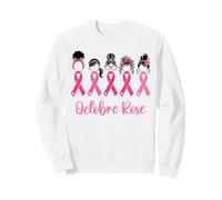 Ruban Rose Octobre Rose 2026 Lutte Contre Le Cancer du Sein Sweatshirt