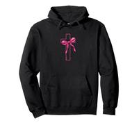 Ruban Rose pour Sensibilisation au Cancer du Sein Sweat à Capuche
