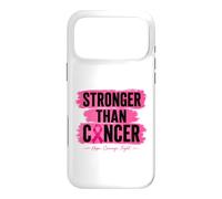 Ruban Rose Stronger Than Cancer Hope pour Le Cancer du Sein Coque pour iPhone 17 Pro Max