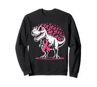 Ruban Rose T Rex pour la Sensibilisation au Cancer du Sein Sweatshirt