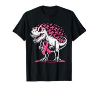 Ruban Rose T Rex pour la Sensibilisation au Cancer du Sein T-Shirt
