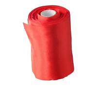 Ruban Rouge Large ruban de Satin rouge 4 pouces X 22Yards, tissu solide, grand for cérémonie concours, nœud, décor mariage, Festival noël Pour l'emballage