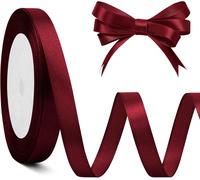 Ruban Rouge Ruban Satin Rouge 10mmx23m Ribbon Burgundy Ruban Cadeau Fete Des Peres Rouge Satin Ruban Rouge Satin Ruban Bordeaux Ruban Gymnastique Ruban Satinée Inauguration Anniversaire