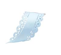 Ruban Ruban gros-grain en dentelle creuse, 10 mètres, motif cœur pêche, 30 mm, for nœuds de cheveux, bricolage, accessoires faits main pour Décoration(Color-14)