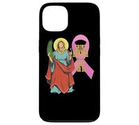 Ruban Saint Agatha Contre Le Cancer du Sein, Patron des infirmières catholiques Coque pour iPhone 13
