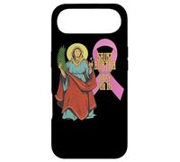 Ruban Saint Agatha Contre Le Cancer du Sein, Patron des infirmières catholiques Coque pour iPhone Air