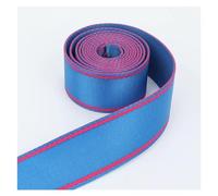 Ruban Sangle en coton Polyester 4M 38mm, sangle de sac à dos for bagages, ruban bricolage, décoration vêtement, biais couture dentelle pour Décoration(BluePurple)