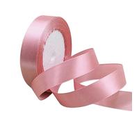 Ruban Satin 20mm x 23m Ruban de Satin Pâte de Haricots Rubans Tissu Ruban Cadeau Emballage 2cmRuban Tissu Décoratif pour BallonsNoeud NoëlFêteDécoration de MariageAnniversaire ValentinArtisanat