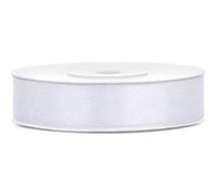 ruban satin double face 12mmx25m blanc - générique ts12-008 Blanc G