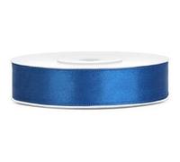 ruban satin double face 12mmx25m bleu - générique ts12-001 Bleu G