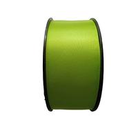 Ruban SATIN DOUBLE FACE 38 mm VERT ANIS (x 1 mètre) 100% polyester Finition Tissus Ornements Décorations - Vendu AU METRE (vert anis)