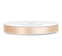 ruban satin double face 6mmx25m crème - générique ts6-079 Gris G