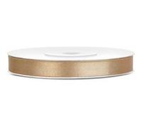 Generique Ruban satin double face TS6-019J 6 mm x 25 m Doré