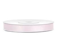 ruban satin double face 6mmx25m rose poudré clair - générique ts6-081pj Rose G